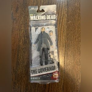 The Governor. Walking Dead action figure. In box.